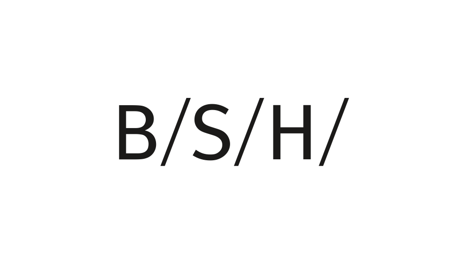 BSH logo - codeitlabs' Referenz