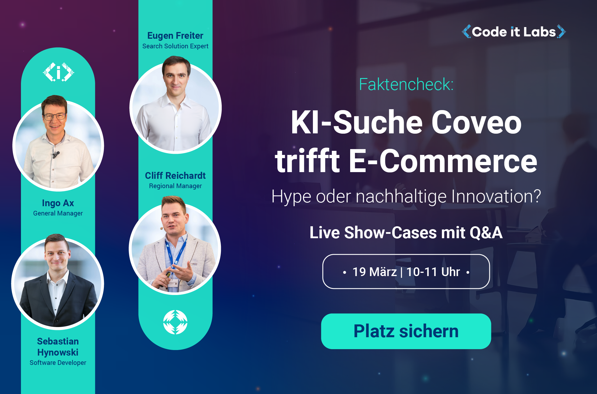 Live-Demo: KI-Suche Coveo trifft E-Commerce